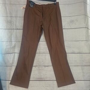 Murano 32x30 Ultimate Chino Modern Fit Brown Business Casual Pants NWT 1113